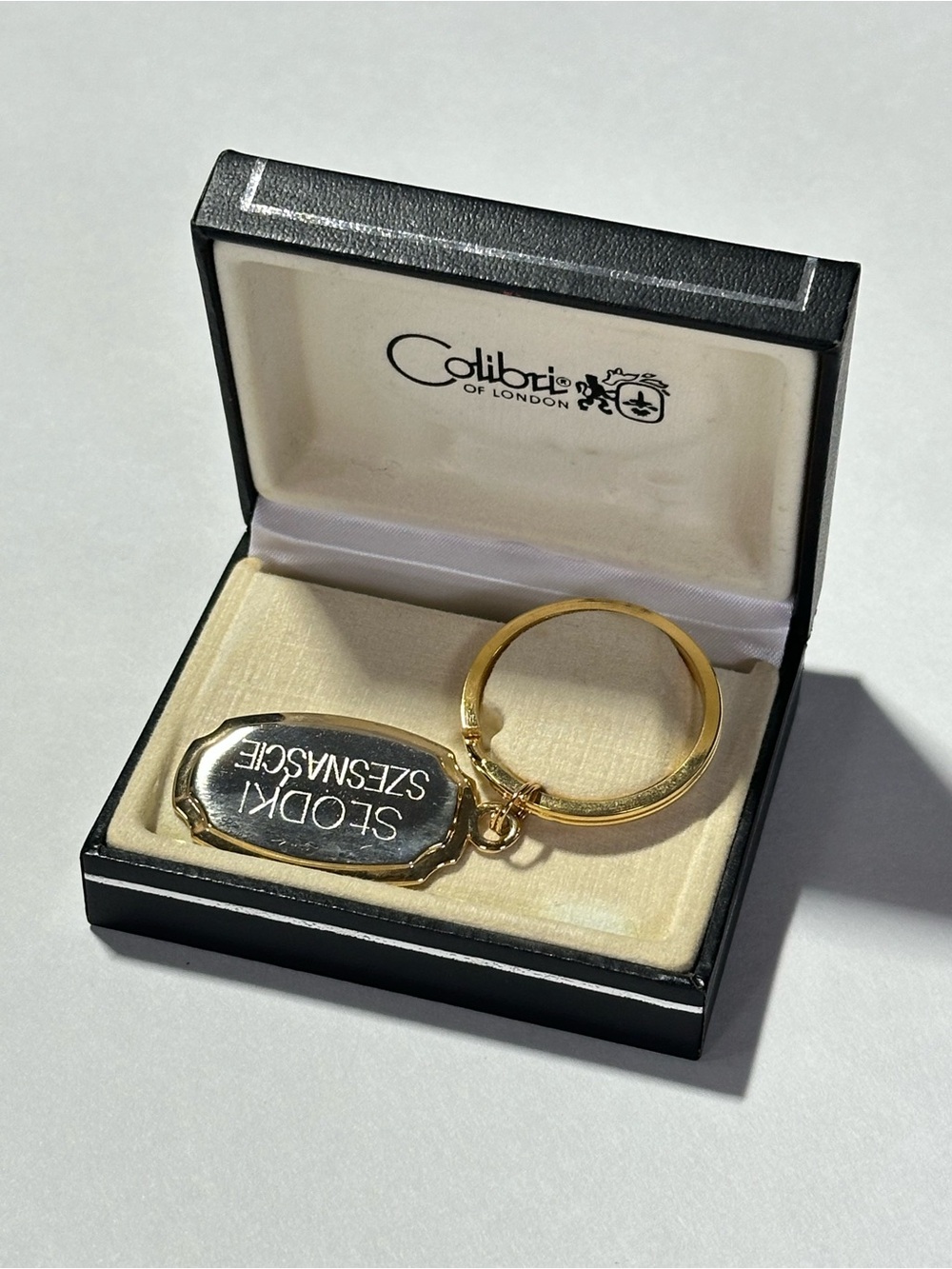 Vintage Colibri of London Engraved Polish ‘Sweet Sixteen’ 16th Birthday Gift